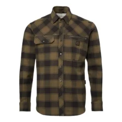 Raptor Heavy Flannel Shirt Men | Kodiak Brown Checked