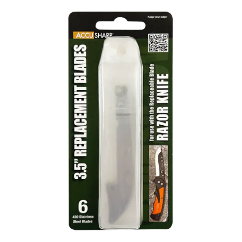 Razor Knife Extra Blades | 6-pack