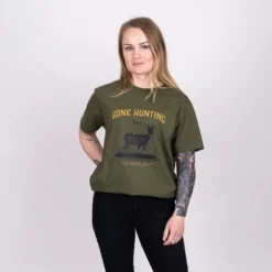 Rådjur T-shirt | Rifle Green