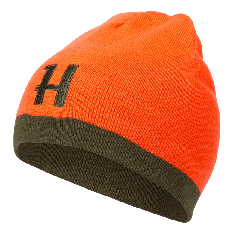 Reversible Mössa | Willow green/Orange