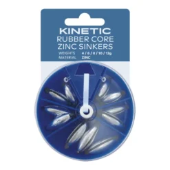 Rubber Core Zinc Sinkers