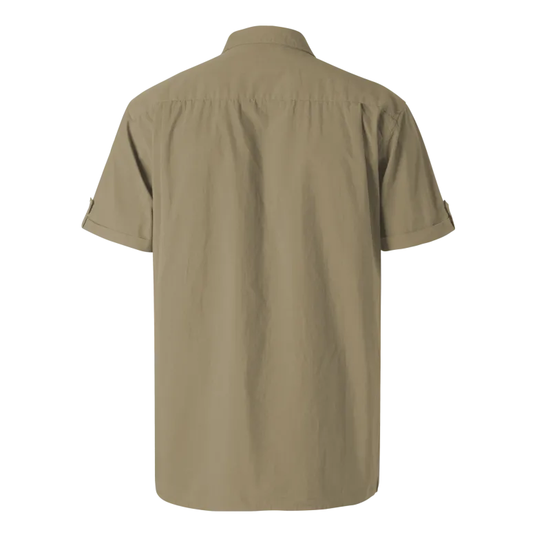 Safari S/S Shirt | Herr | Sandstone
