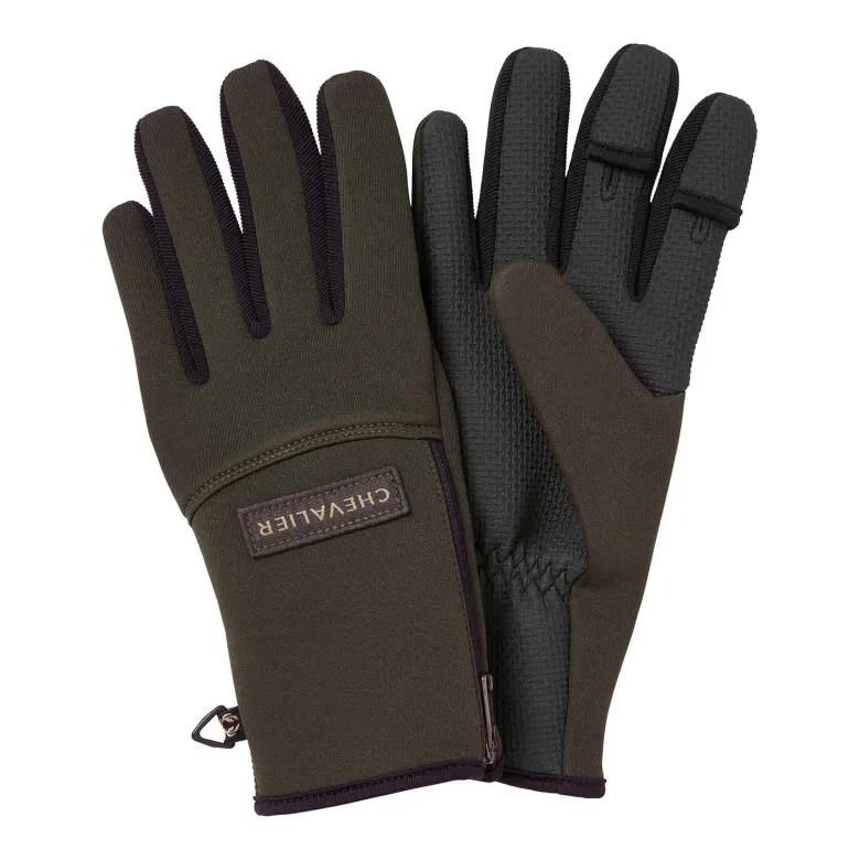 Scale Neoprene Gloves | Dark Autumn Green