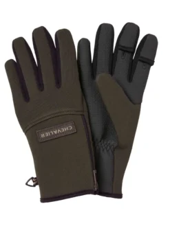 Scale Neoprene Gloves | Dark Autumn Green