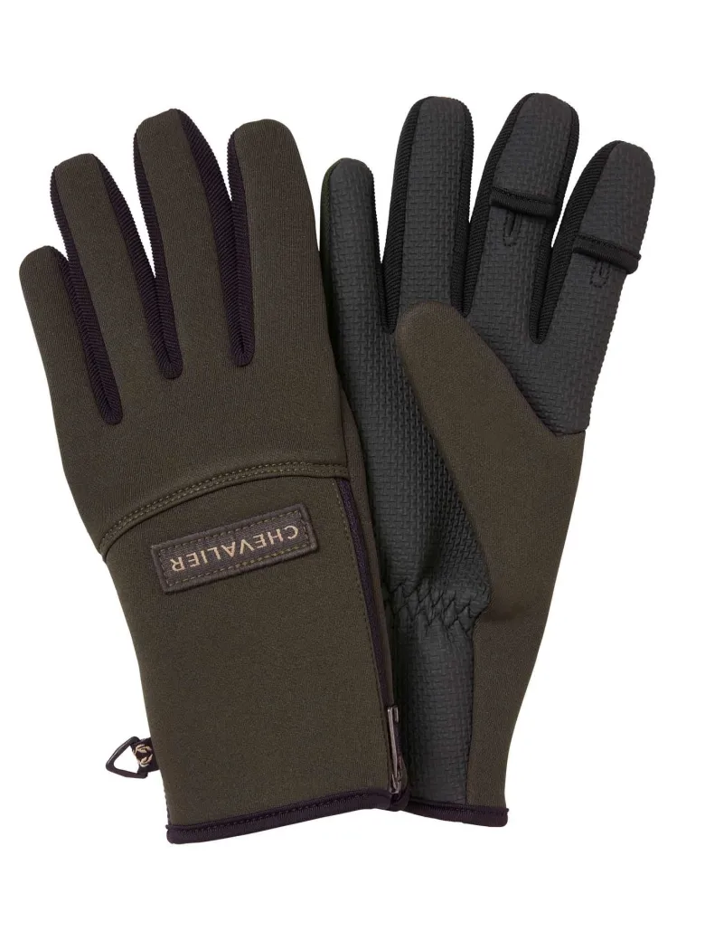 Scale Neoprene Gloves | Dark Autumn Green