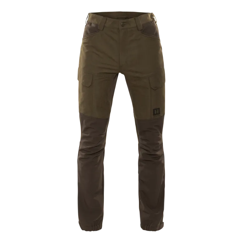 Scandinavian byxor | Willow green/Deep brown