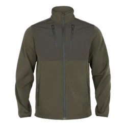Scandinavian softshelljacka | Willow green/Shadow brown
