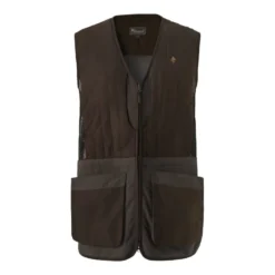 Shooting Vest | Herr | Suede Brown