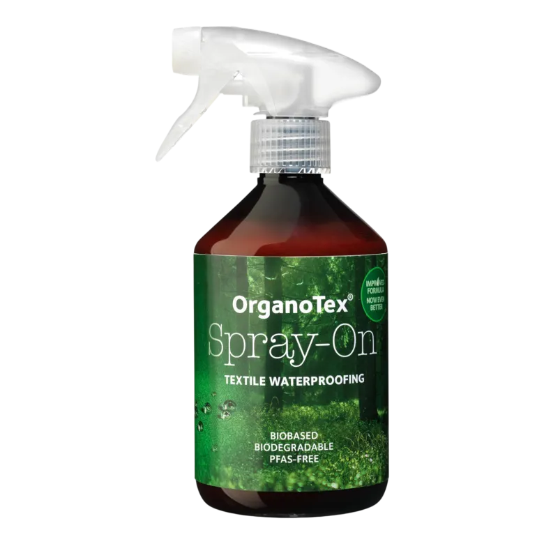 Spray-On textile waterproofing