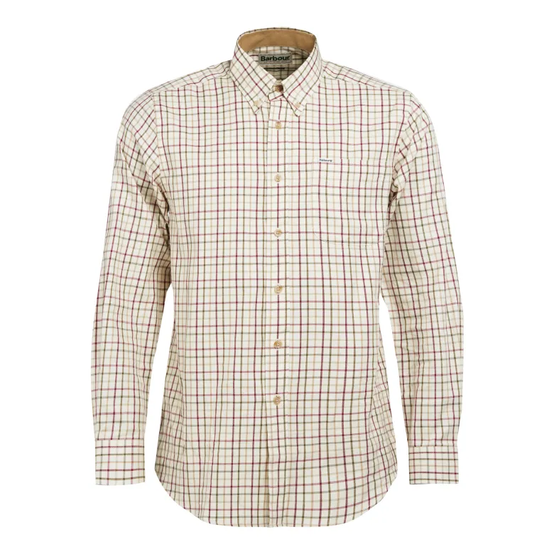 SP Tatter Shirt | Red/Khaki