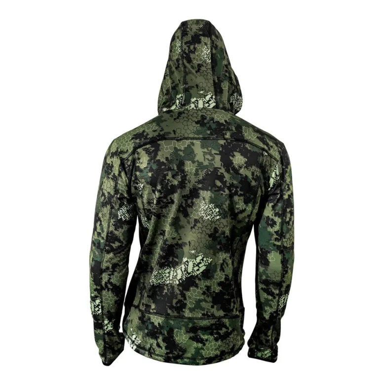 Thon Hoodie | Svart - Fade Green