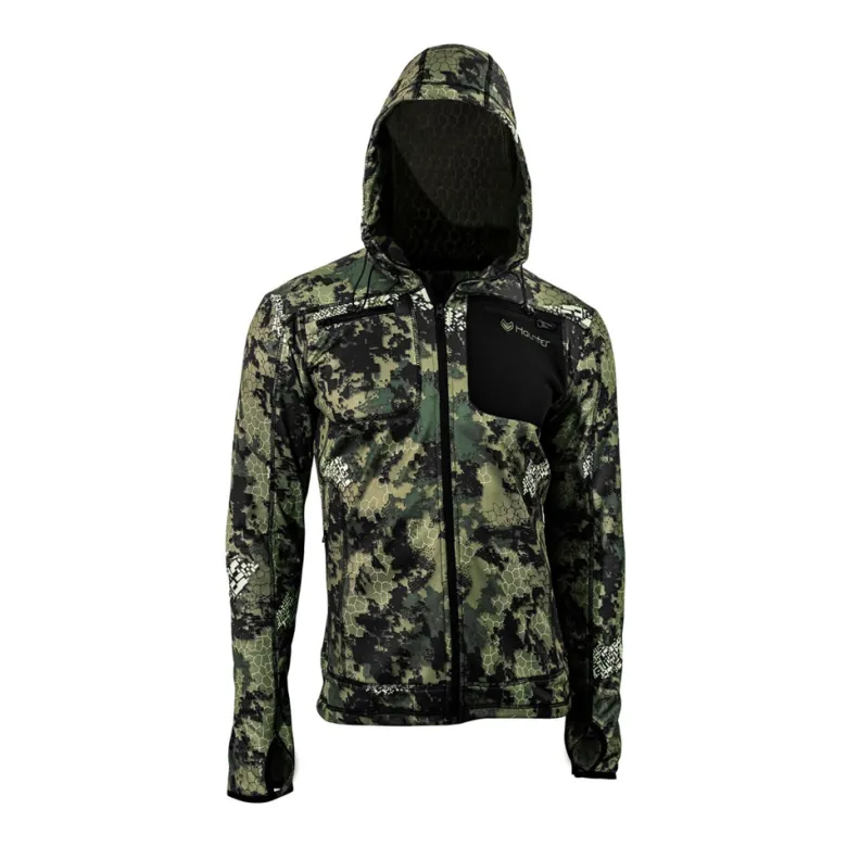 Thon Hoodie | Svart - Fade Green
