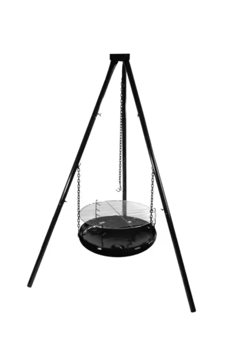 Tripod Fire Pan Black 170 cm