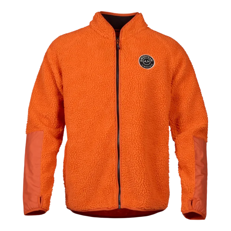 Ultra Pile Sweater | Orange Neon
