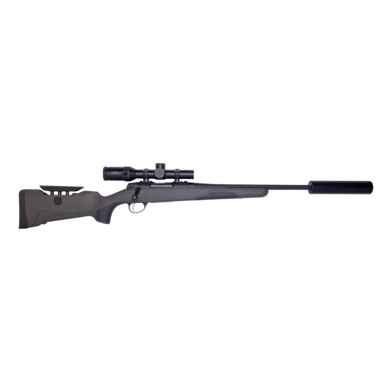 Vapenpaket Sako 90 Finnlight Black Ceracote - GPO Spectra 1-6x24 - Rcc hunter