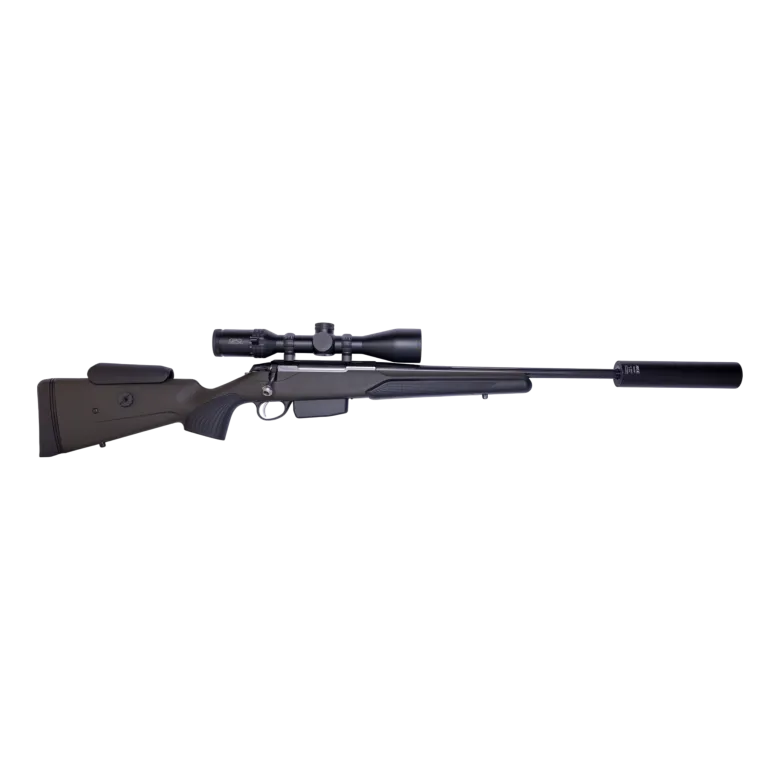 Vapenpaket Tikka T3x J.E Forest Green - Gpo Spectra 2-12x50 - Rcc hunter
