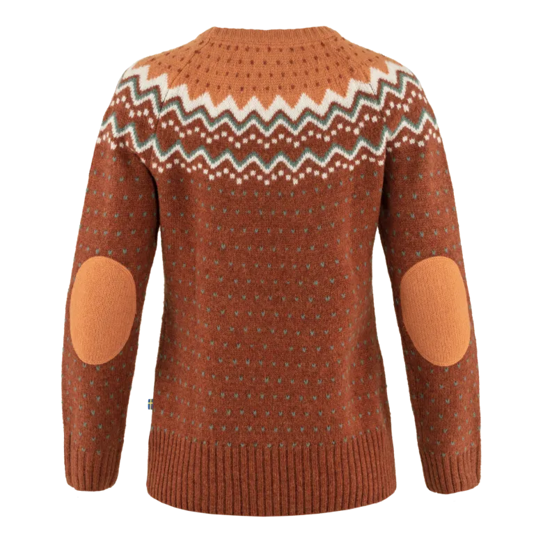 Övik Knit Sweater W | Autumn Leaf-Desert Brown