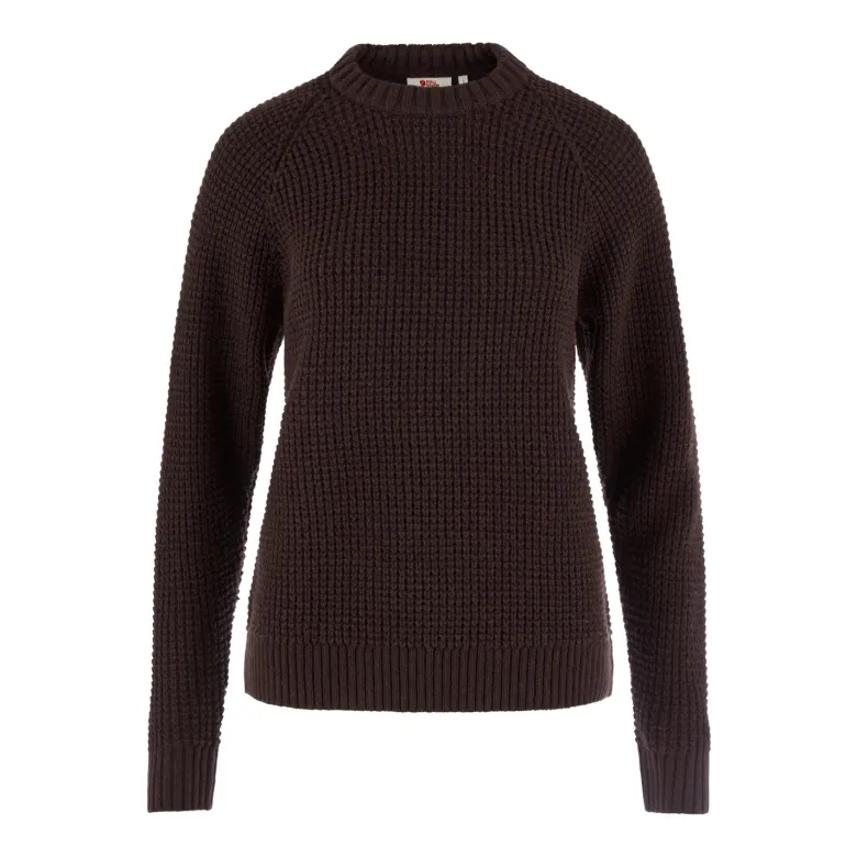 Övik Waffle Knit W | Black Oak