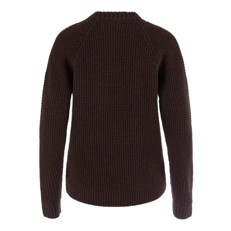 Övik Waffle Knit W | Black Oak