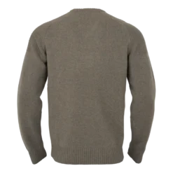 Vincent Merino V-Neck Tröja | Dark sand