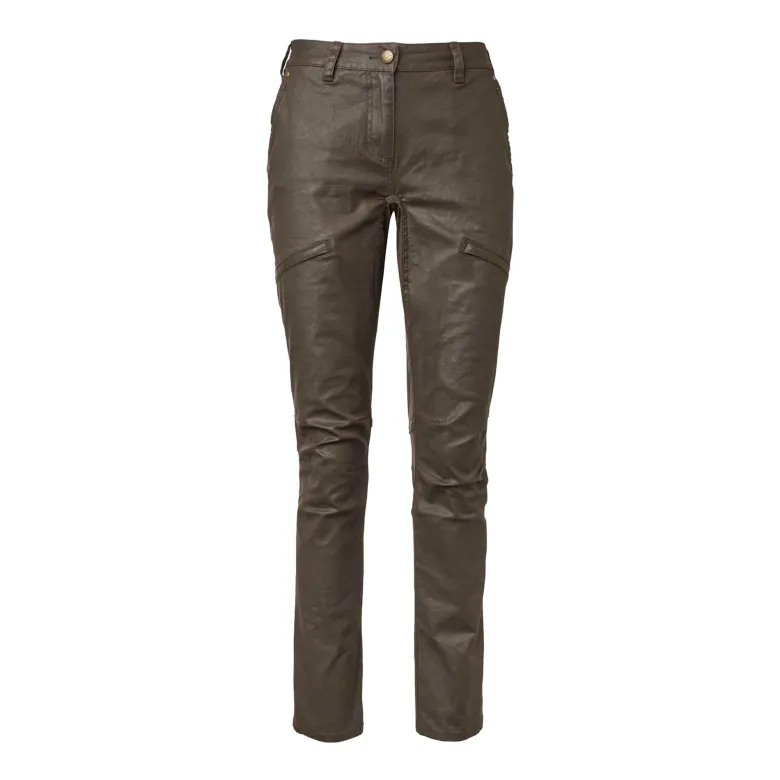 Vintage Original Pants Women | Leather Brown