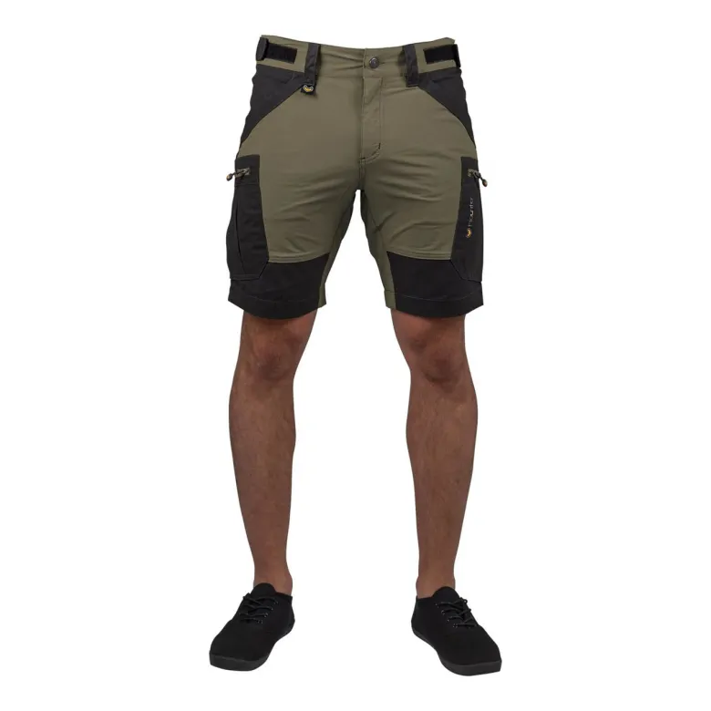 Vännäs Shorts Khaki | Forest Brown