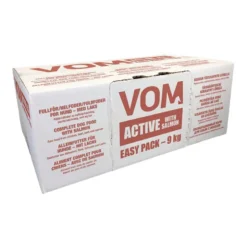 VOM - Active | Helfoder med Lax | Fysta miniblock | 9 kg (36st portionsblock)