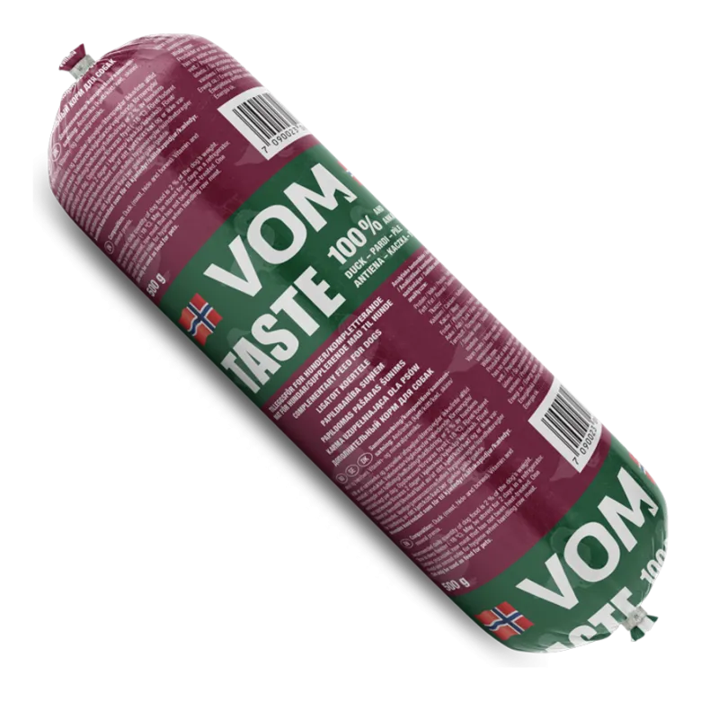 VOM - Taste | Anka | Fryst korv | 500 gr