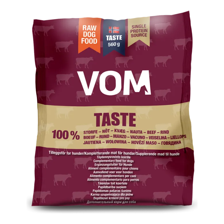 VOM - Taste | Nöt | Frysta köttbullar | 560 gr