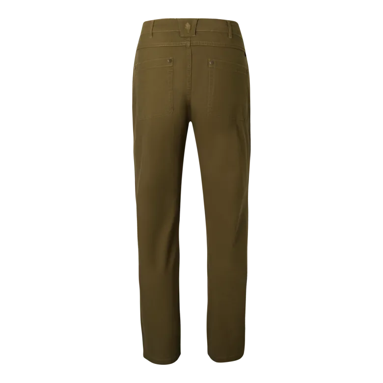 Värnamo Vintage Canvas Byxa | Herr | Olive Brown