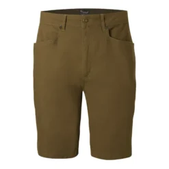 Värnamo Vintage Canvas Shorts | Herr | Olive Brown