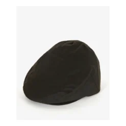 Wax Flat Cap | Olive