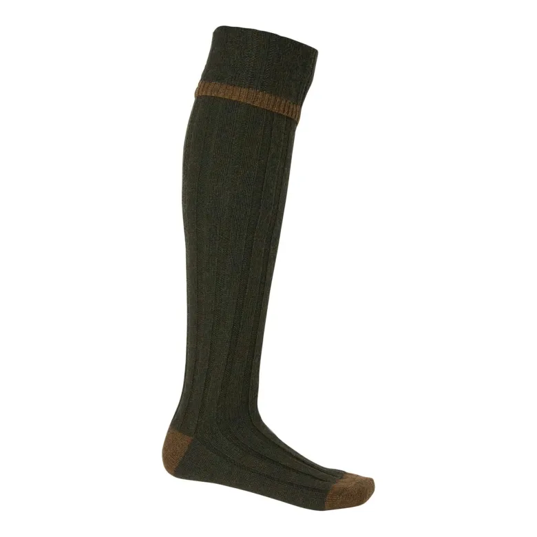 Wellington Field Wool Socks | Autumn Green