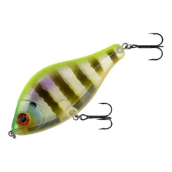 Wobbler - Mft Jerk - / Chartreuse Bluegill Suspending