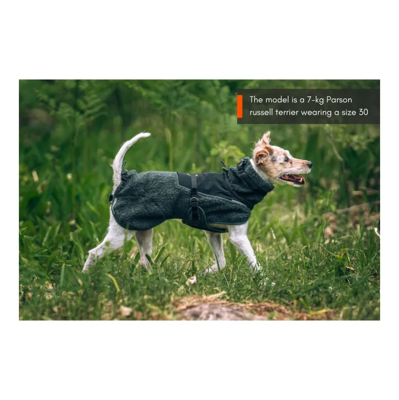 Wool dog jacket | beige