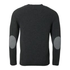 Wykin Wool Pullover Men | Stone Black
